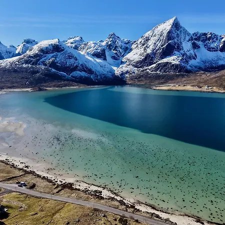 펜션 Oceanview Escape Lofoten 람베르그